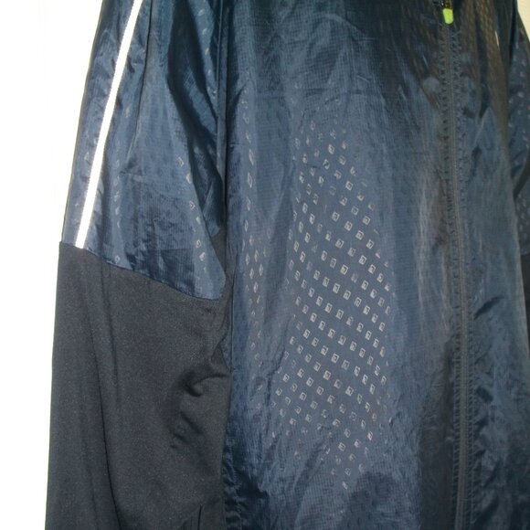 Men's 2XL 50-52 Russell Athletic Jacket BLUE Dri Power 360 FULL ZIP Coat GOLF - Picture 4 of 9